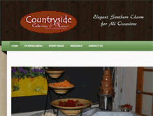 Tablet Screenshot of countrysidecatering.net